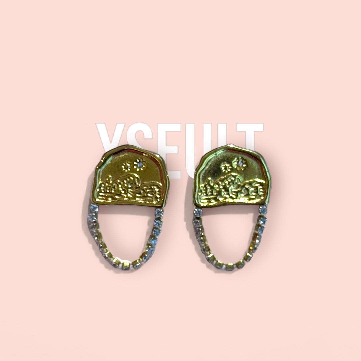 Les boucles d'oreilles YSEULT