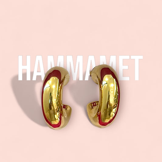 Les boucles d'oreilles HAMMAMET
