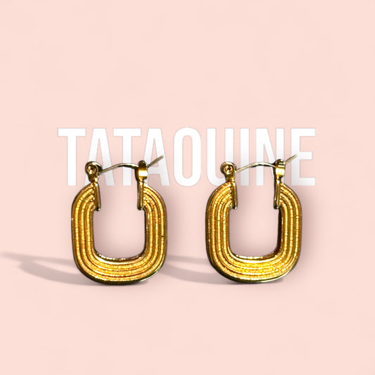 Les boucles d'oreilles TATAOUINE