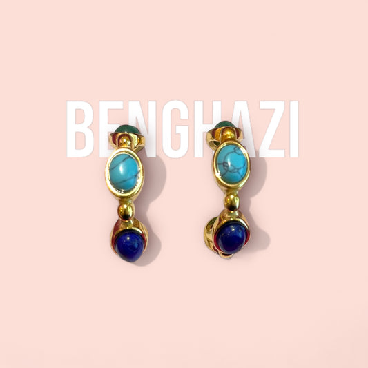 Les boucles d'oreilles BENGHAZI