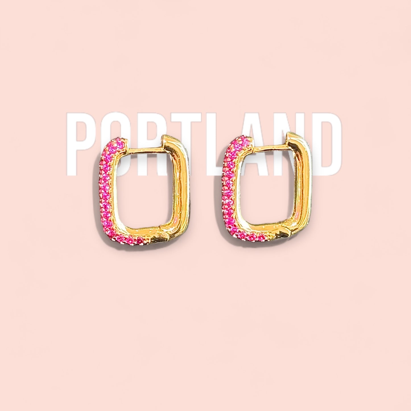 Les boucles d'oreilles PORTLAND