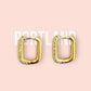 Les boucles d'oreilles PORTLAND