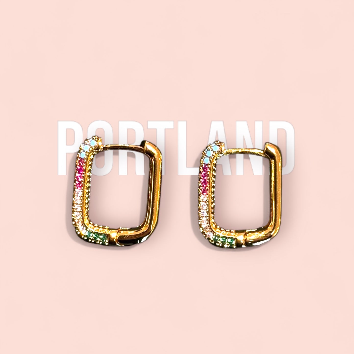 Les boucles d'oreilles PORTLAND