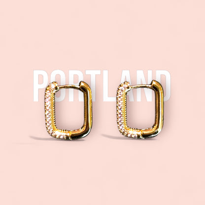 Les boucles d'oreilles PORTLAND