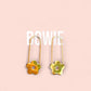 Les boucles d'oreilles BOWIE