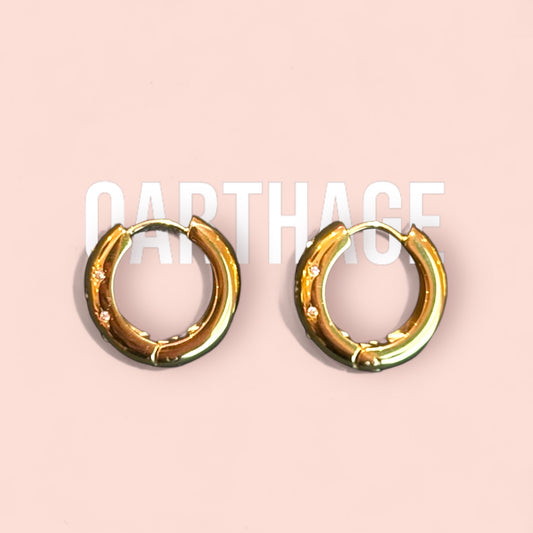 Les boucles d'oreilles CARTHAGE